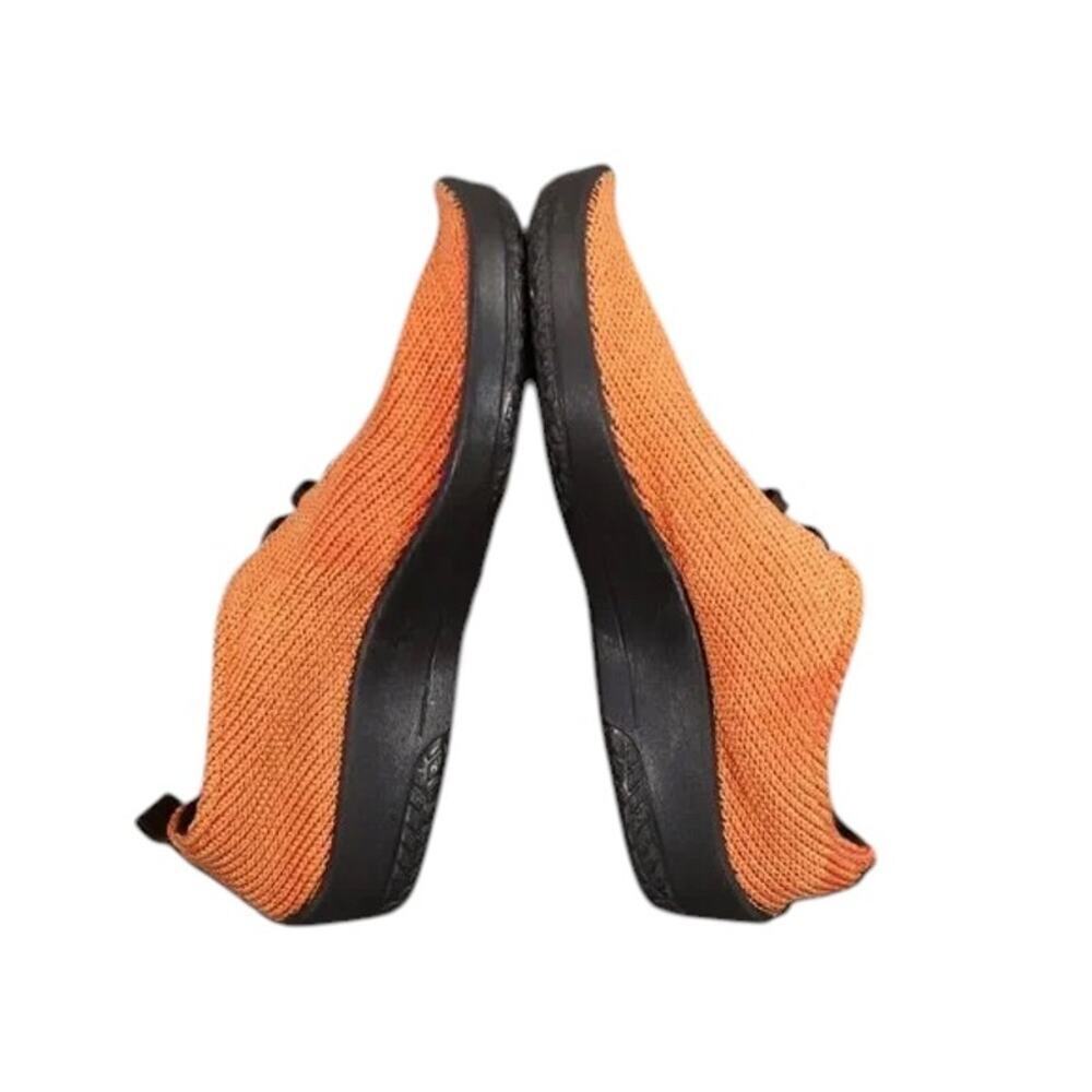 Arcopedico Shoes Womens 38 Casual Oxford Sneakers Knit Comfort Fashion Orange - Picture 11 of 16